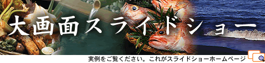 大画面スライドショー
